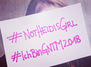 Hashtags NotHeidisGirl IchBinGNTM2018